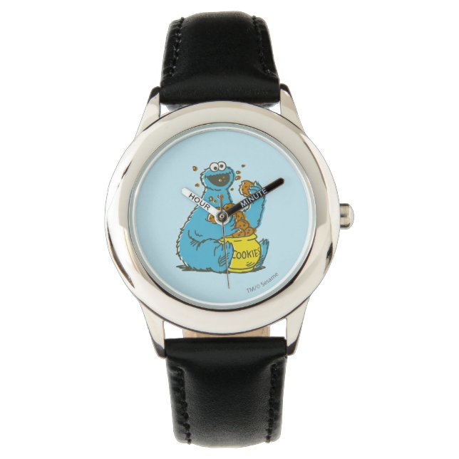 Montre Cookie Monster Vintage (devant)