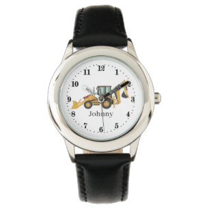 Montre cool backhoe garçons construction enfants ajouter