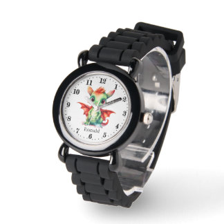 Montre Cool boys dragon ajouter nom