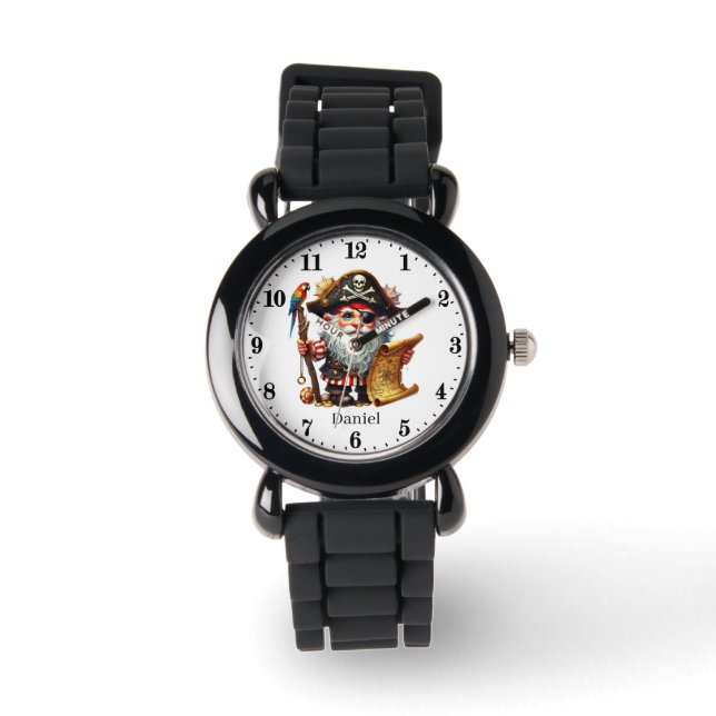 Montre Cool boys pirate ajouter nom (Recto)