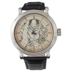 Montre Cool classic vintage japanese demon tattoo