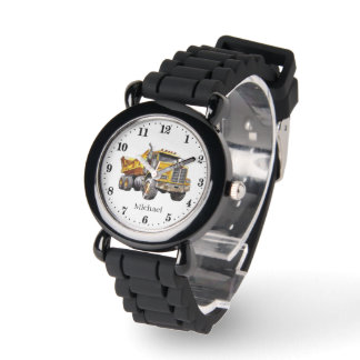 Montre Cool construction camion à benne ajouter nom