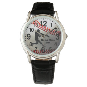 Montre Cool de baseball personnalisé Veille pour les gar