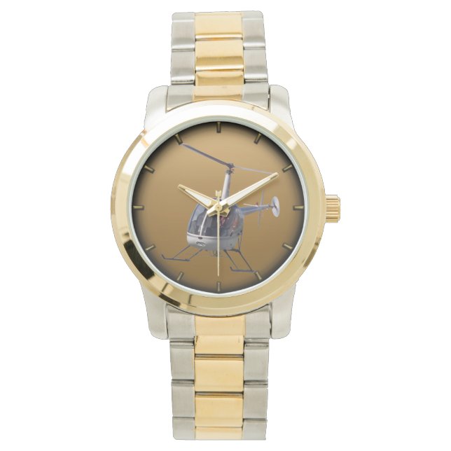 Montre Cool de la surveillance d'hélicoptère vol hélicopt (devant)