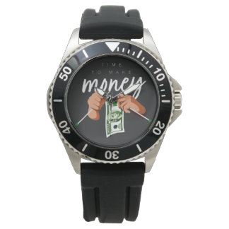 Montre cool de l'argent