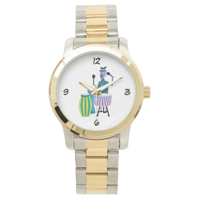 Montre Cool Retro Drummer Watch (devant)