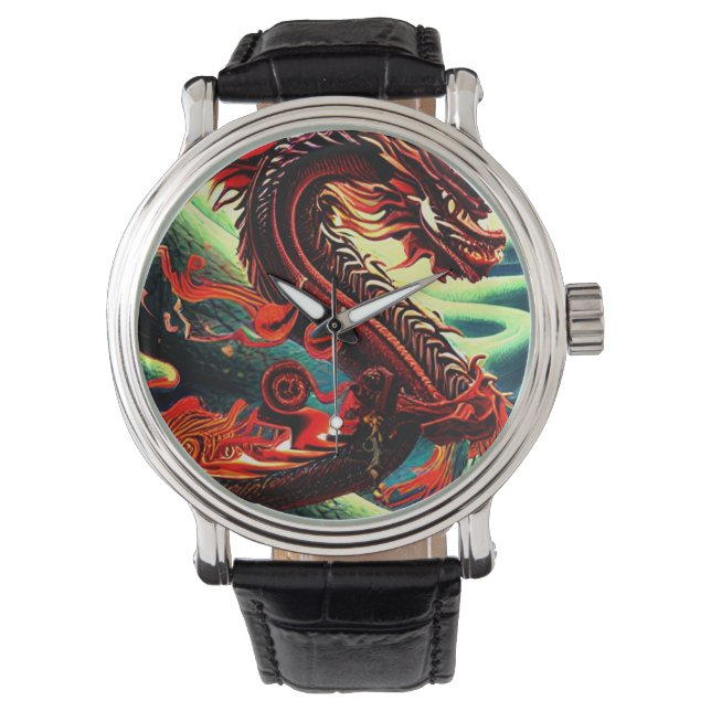 MONTRE COOLER DE DRAGON ASIATIQUE (devant)