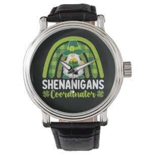 Montre Coordonnateur de Shenanigans Gnomes St Patrick's D