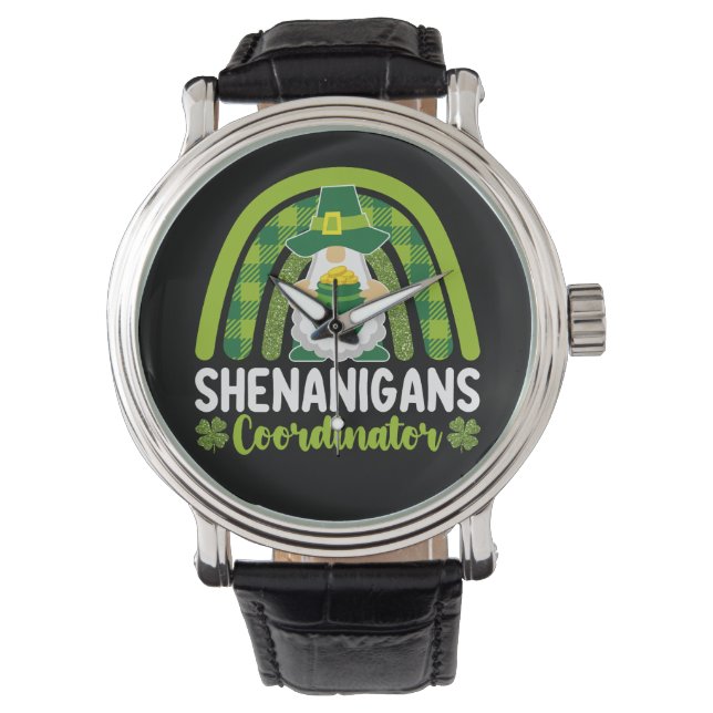 Montre Coordonnateur de Shenanigans Gnomes St Patrick's D (devant)