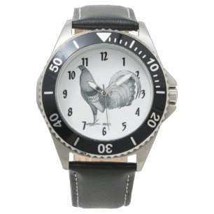 Montre Coq de combat Crele ou DOM