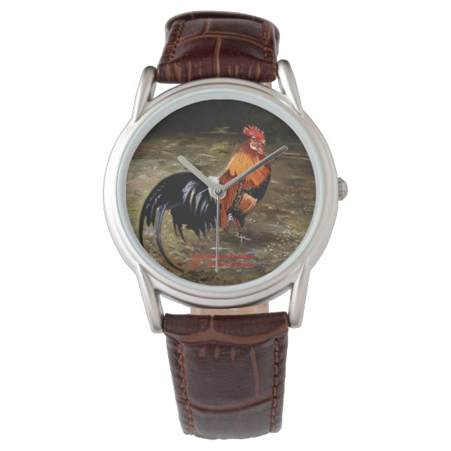 Montre Coq/Gaulois/Rooster (devant)