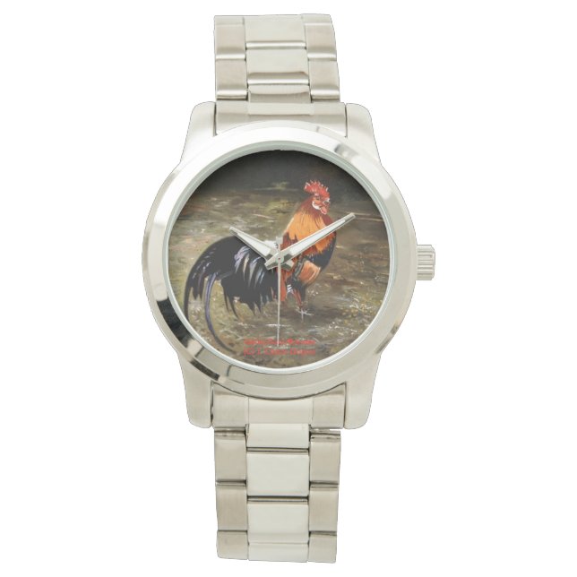 Montre Coq/Gaulois/Rooster (devant)