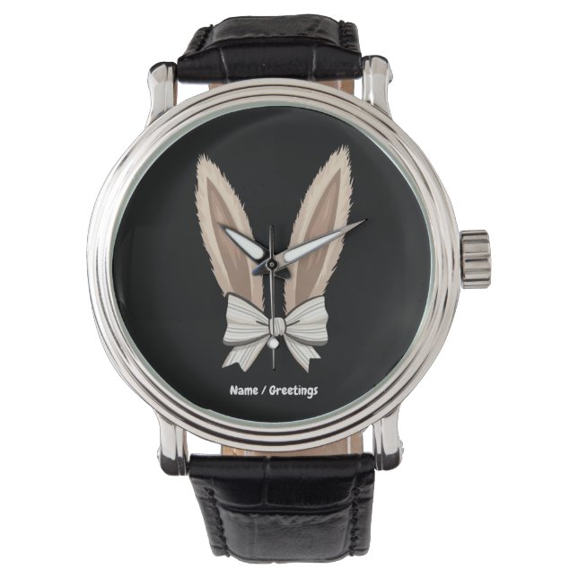 Montre Coquette Bow Bunny oreilles mignonette Rabbit Joye (devant)