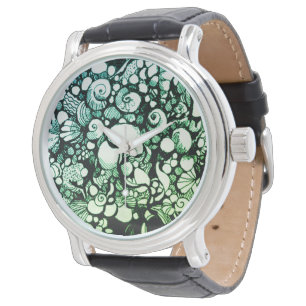 Montre coquillages sur le rivage