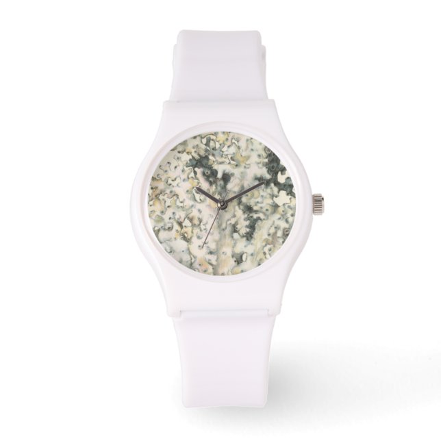 Montre Corail d'aquarelle antique (Recto)