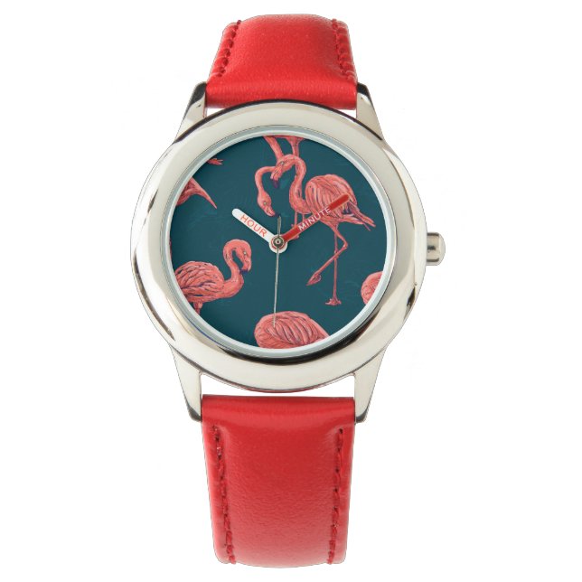 Montre Corail vivant modèle flamingo (devant)