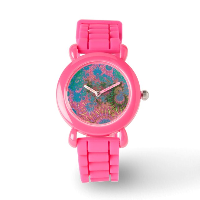 Montre Coraux d'art abstrait (Recto)