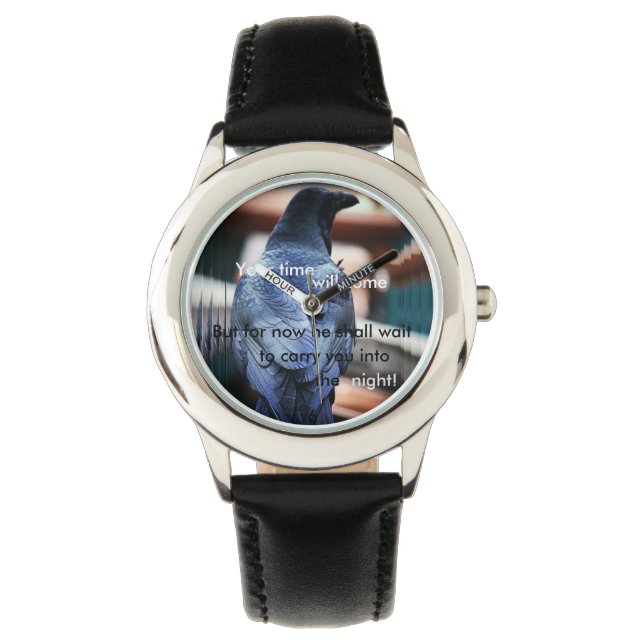 Montre Corbeau des morts (devant)