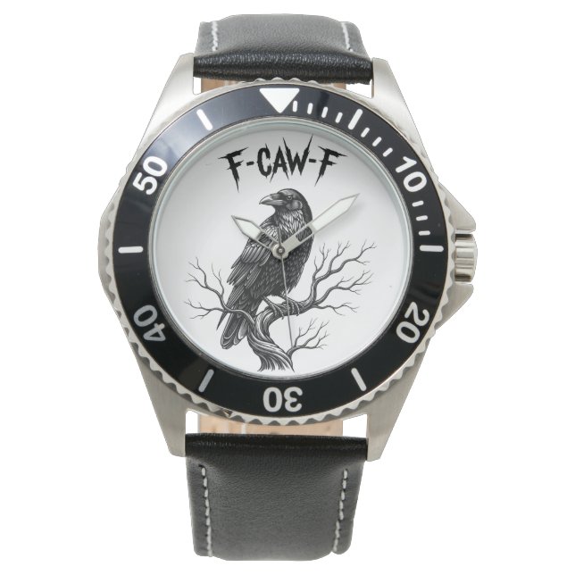 Montre Corbeau - F-Caw-F (devant)