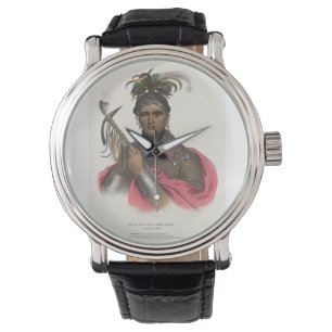 Montre Cornplanter, un chef de la tribu Seneca