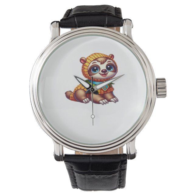 Montre Corny Cuteness Halloween’s Sweetest Sloth Oversize (devant)