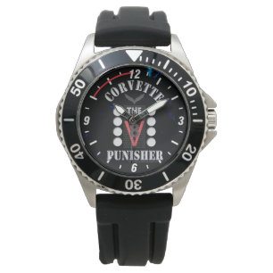 Montre Corvette V8 Punisher Black/Blue Watch