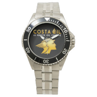 Montre Costa Oil Silver Watch