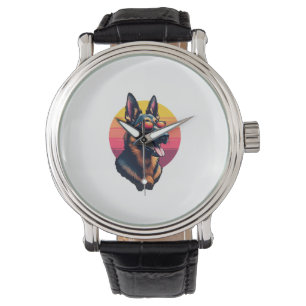 Montre Costume de déguisement drôle d'art de design de ch