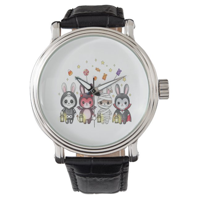 Montre Costume de lapin mignon Halloween (devant)