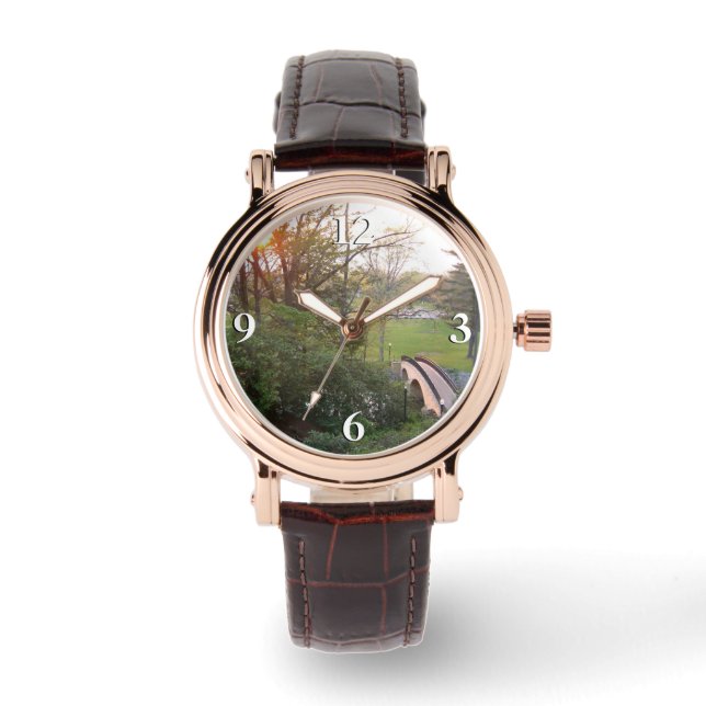 Montre Coucher de soleil au Rainbow Bridge à Grove City C (Recto)