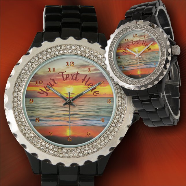 Montre Coucher de soleil de la baie de Banderas 1738 (Créateur téléchargé)