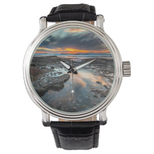 Montre Coucher de soleil des marées