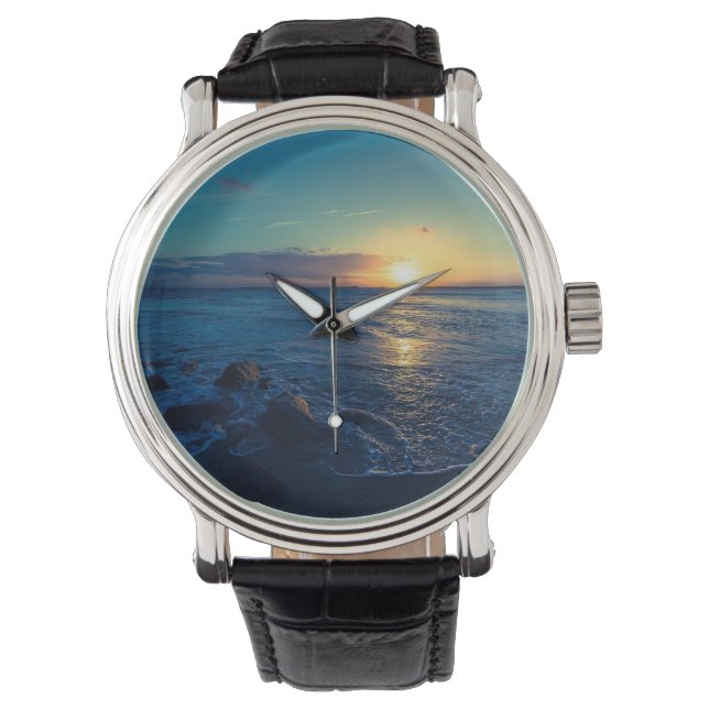 Montre Coucher de soleil Ocean Horizon (devant)