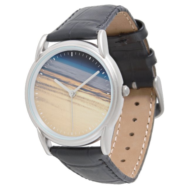 Montre Coucher De Soleil Orbital Au Large De La Basse Cal (Incliné)