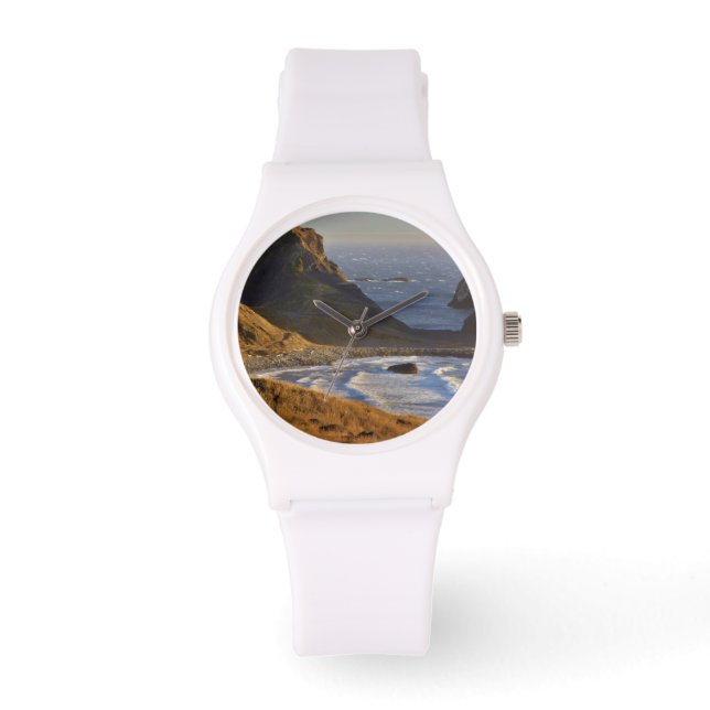 Montre Coucher de soleil, piles marines, Sisters, côte de (Recto)