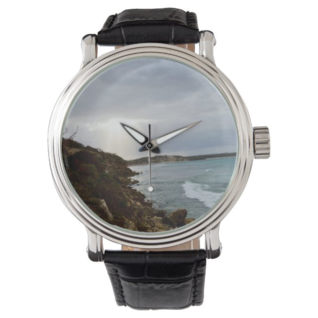 Montre Coucher De Soleil Sur L'Océan, (devant)