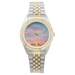 Montre Coucher de soleil tropical