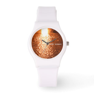Montre Coucher du soleil sur l'eau