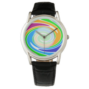 Montre Couleur arc-en-ciel