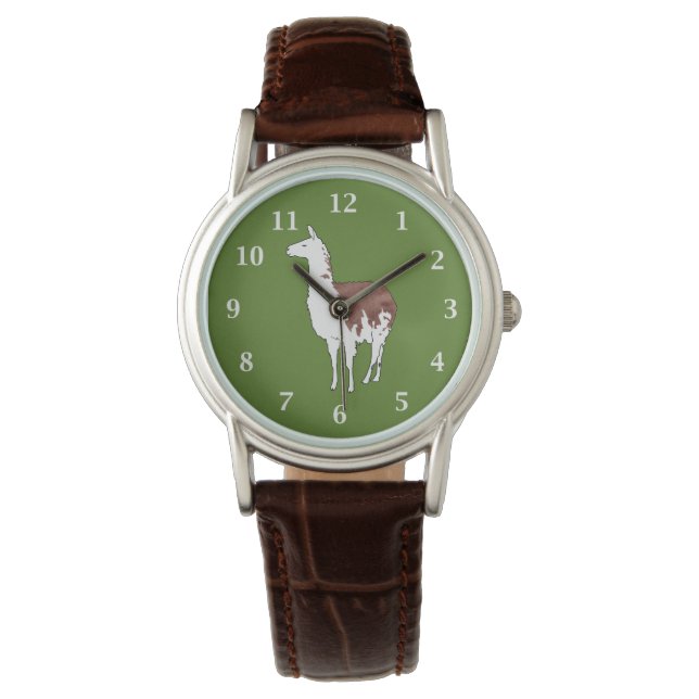 Montre Couleur Arrière - plan Llama U-Pick (devant)