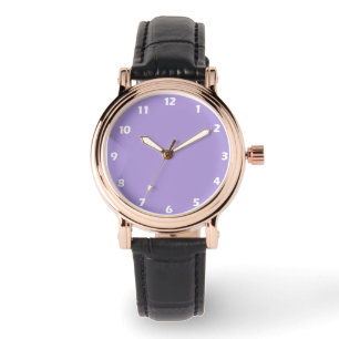 Montre Couleur claire pastel violet