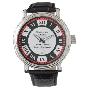 Montre Couleur d'école de classe et d'année d'obtention