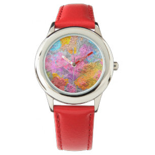 Montre Couleurs Abstraites