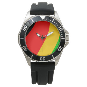Montre Couleurs culturelles géométriques Abstraites - For