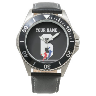 Montre Couleurs personnalisables d'équipe de jersey de
