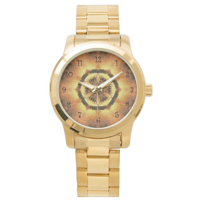 Montre Couleurs toscanes ~ Or, Russet, Blanc 74 (devant)