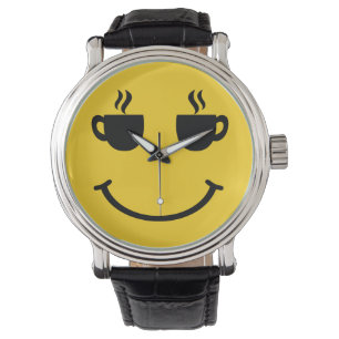 Montre Coupe de café sourire