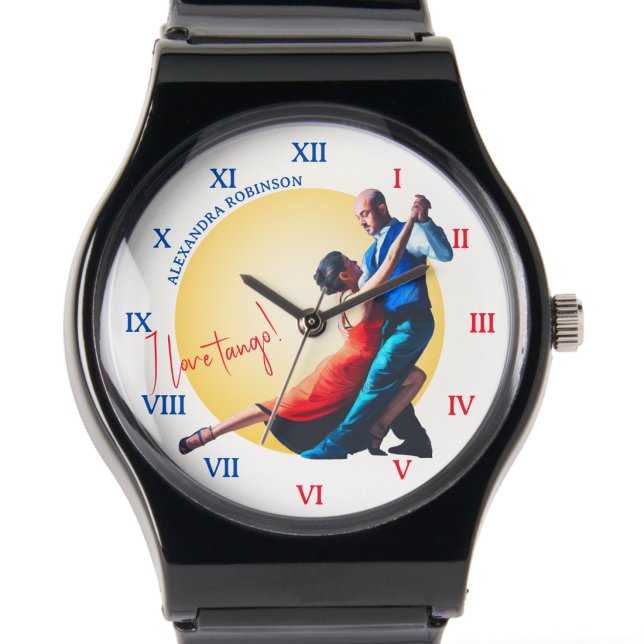 Montre Couple d'art passionné de danse tango argentin (Créateur téléchargé)