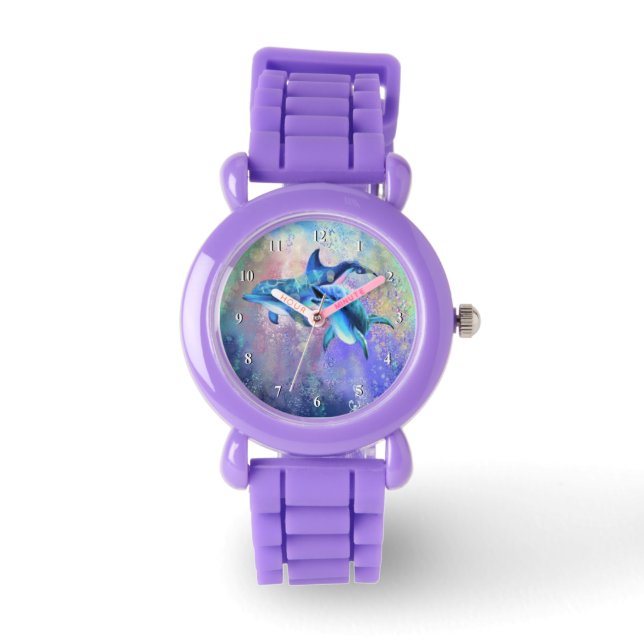 Montre Couple Dolphin Watch Cadeau (Recto)