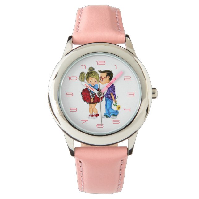 Montre Couple Watch Love - Je t'aime (devant)